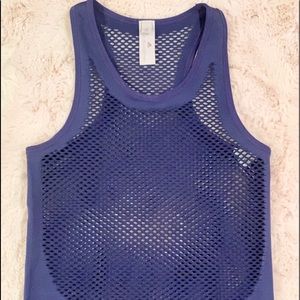 Adidas by Stella McCartney Blue Racerback Tank Med